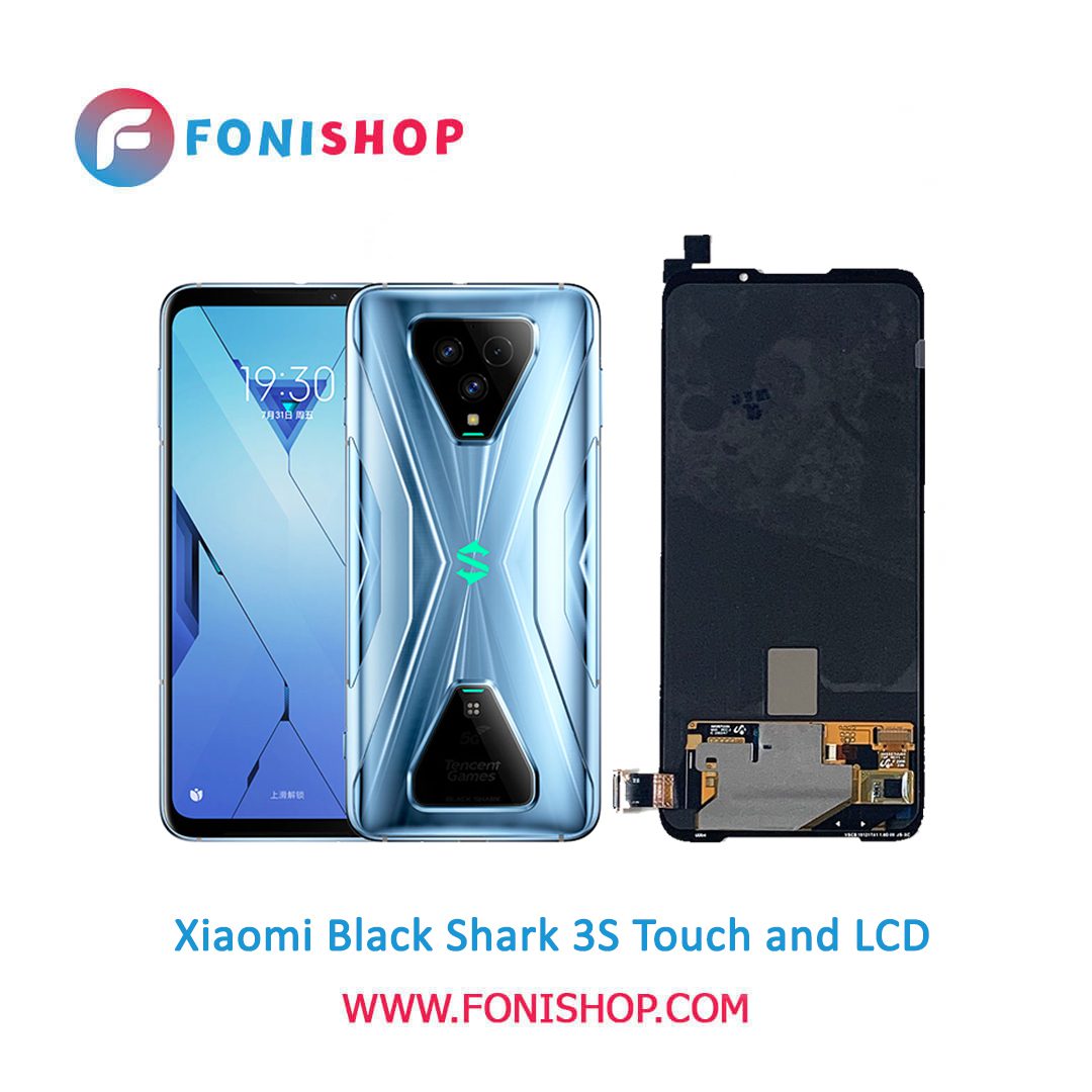 تاچ ال سی دی اورجینال گوشی شیائومی بلک شارک 3 اس / lcd Xiaomi Black Shark 3S