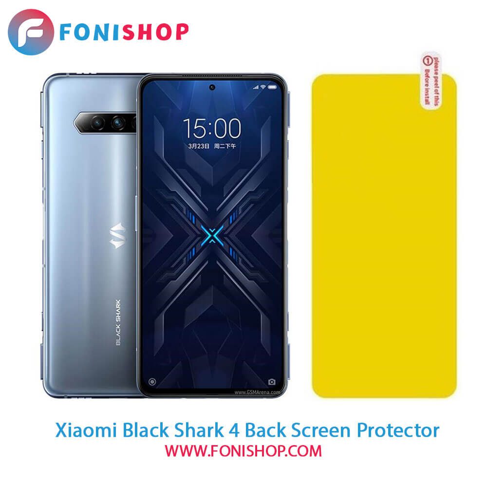 گلس برچسب محافظ پشت گوشی شیائومی Xiaomi Black Shark 4