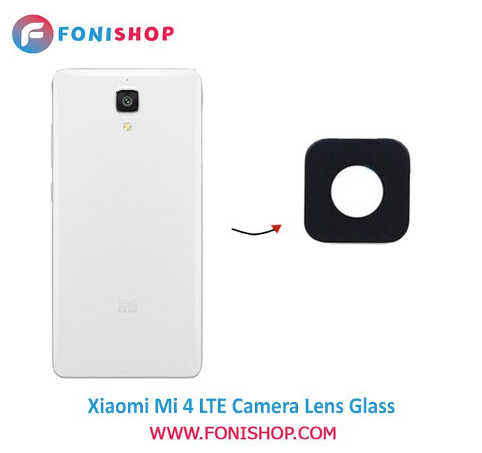 شیشه لنز دوربین گوشی شیائومی Xiaomi Mi 4 LTE