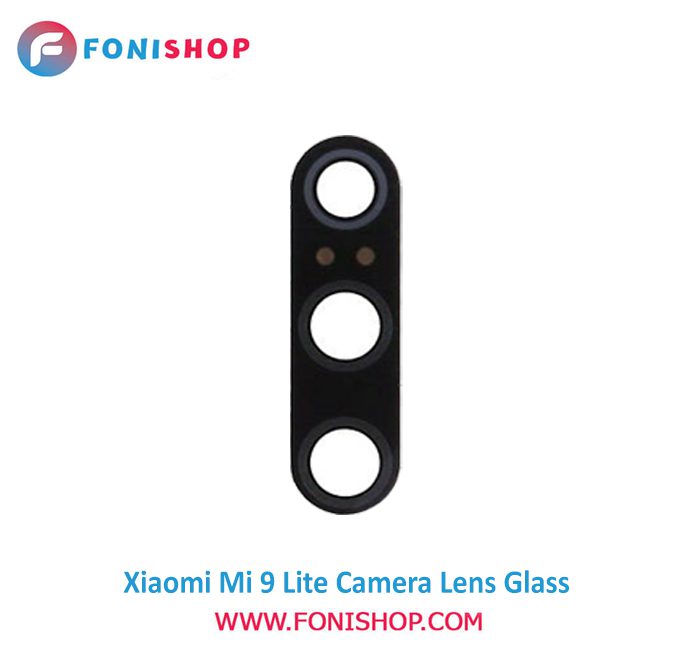 شیشه لنز دوربین گوشی شیائومی Xiaomi Mi 9 Lite