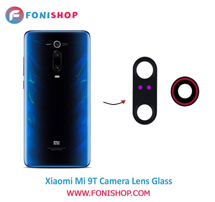 شیشه لنز دوربین گوشی شیائومی Xiaomi Mi 9T