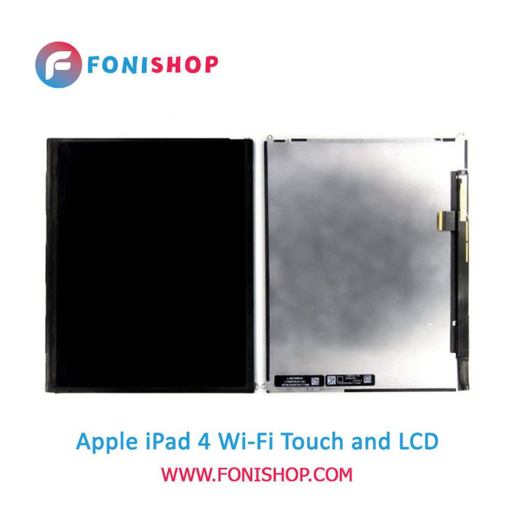 تاچ ال سی دی اورجینال تبلت اپل آی پد 4 وای فای / lcd Apple iPad 4 Wi-Fi