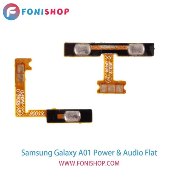 فلت پاور و صدا گوشی سامسونگ گلکسی ای Samsung Galaxy A01
