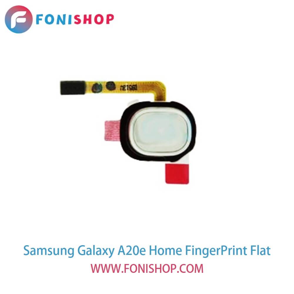 فلت هوم و اثر انگست گوشی سامسونگ گلکسی ای20ای Samsung Galaxy A20e