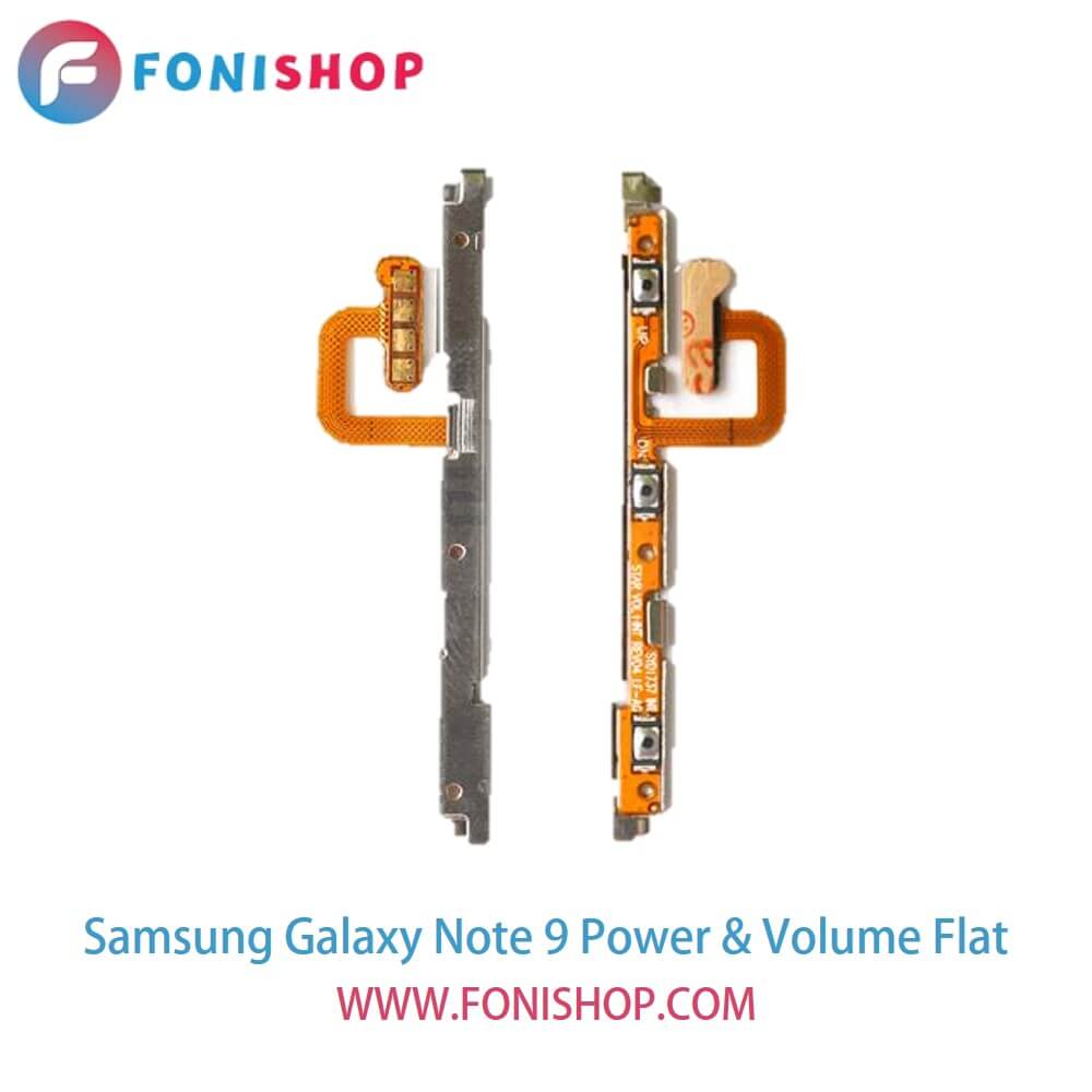 فلت پاور و صدا گوشی سامسونگ گلکسی نوت Samsung Galaxy Note 9