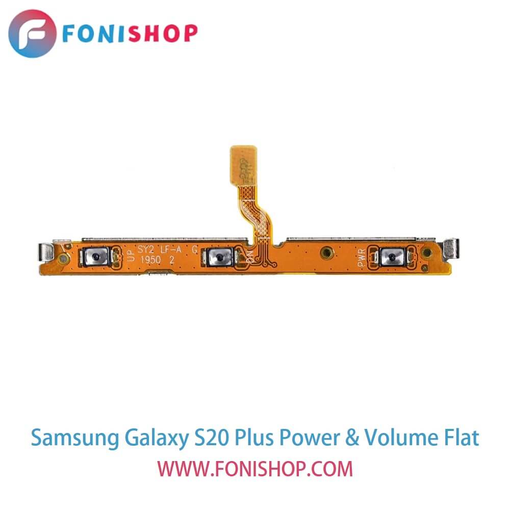 فلت پاور و صدا گوشی سامسونگ گلکسی اس20 پلاس Samsung Galaxy S20 Plus