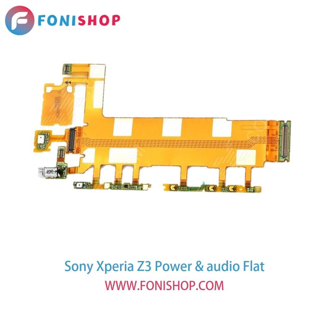 فلت پاور و صدا گوشی سونی اکسپریا زد Sony Xperia Z3