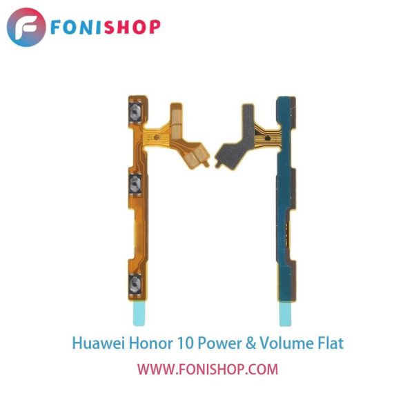 فلت پاور و صدا گوشی هوآوی آنر Huawei Honor 10