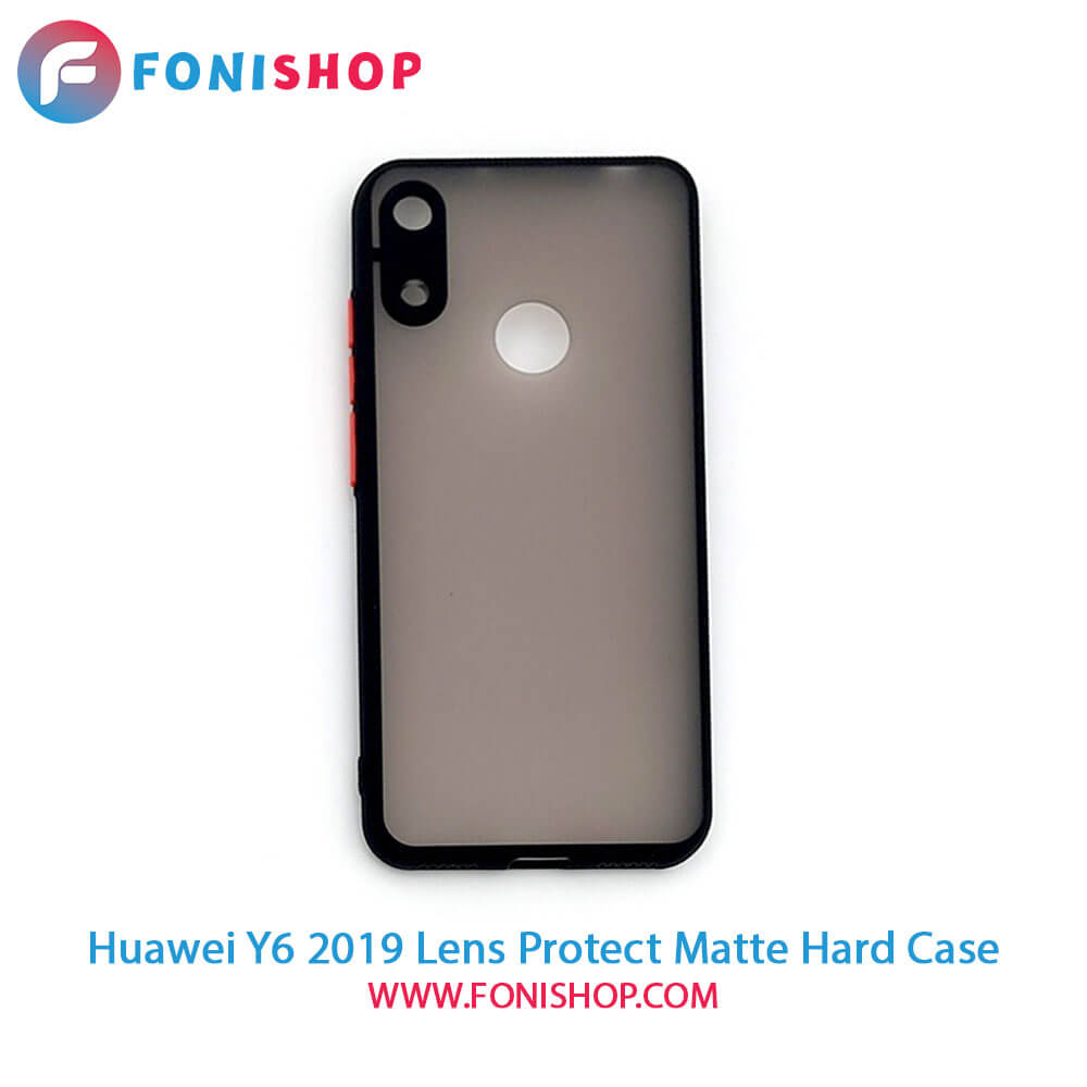 قاب ، کاور پشت مات محافظ لنزدار هواوی Huawei Y6 2019