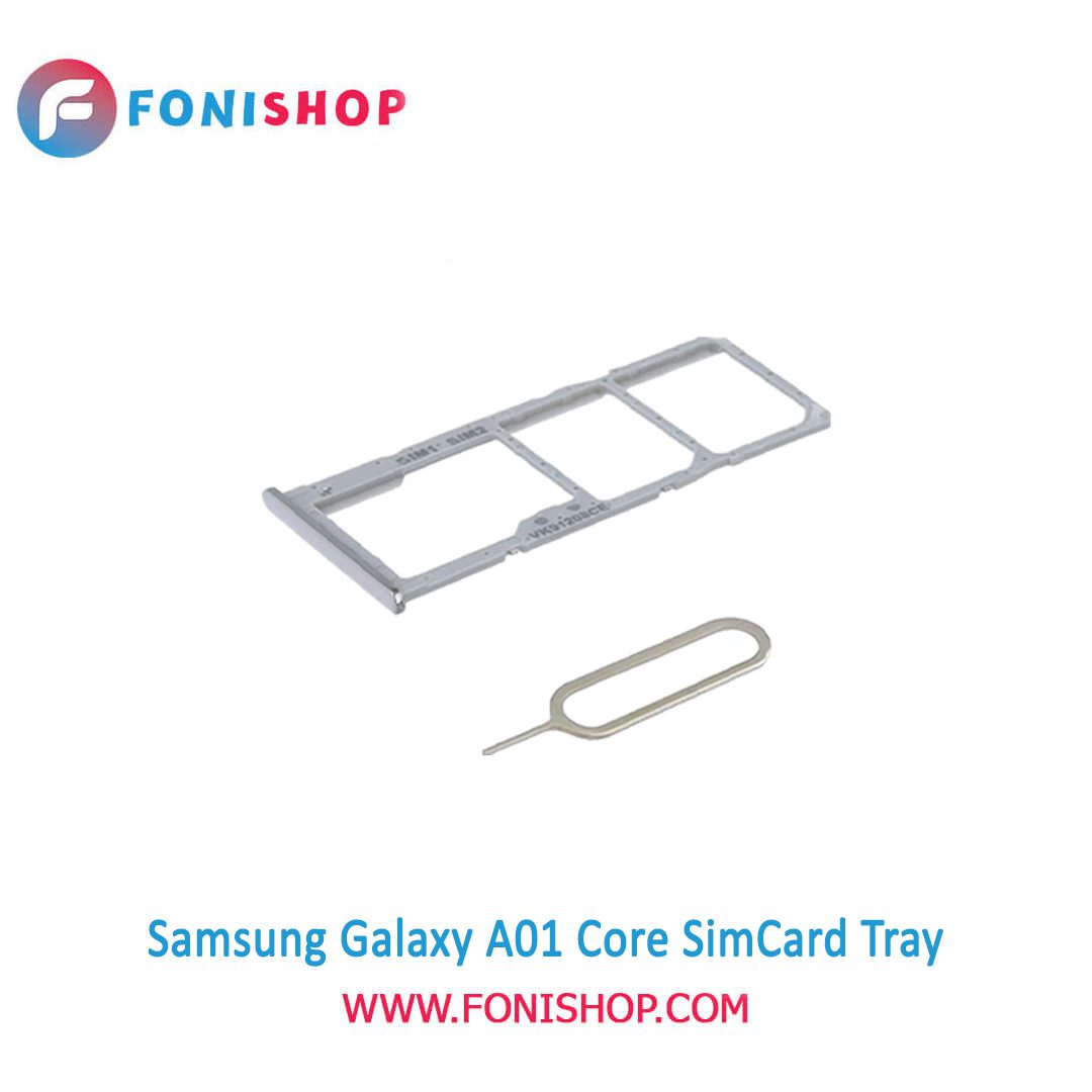 خشاب سیم کارت اصلی سامسونگ Samsung Galaxy A01 Core