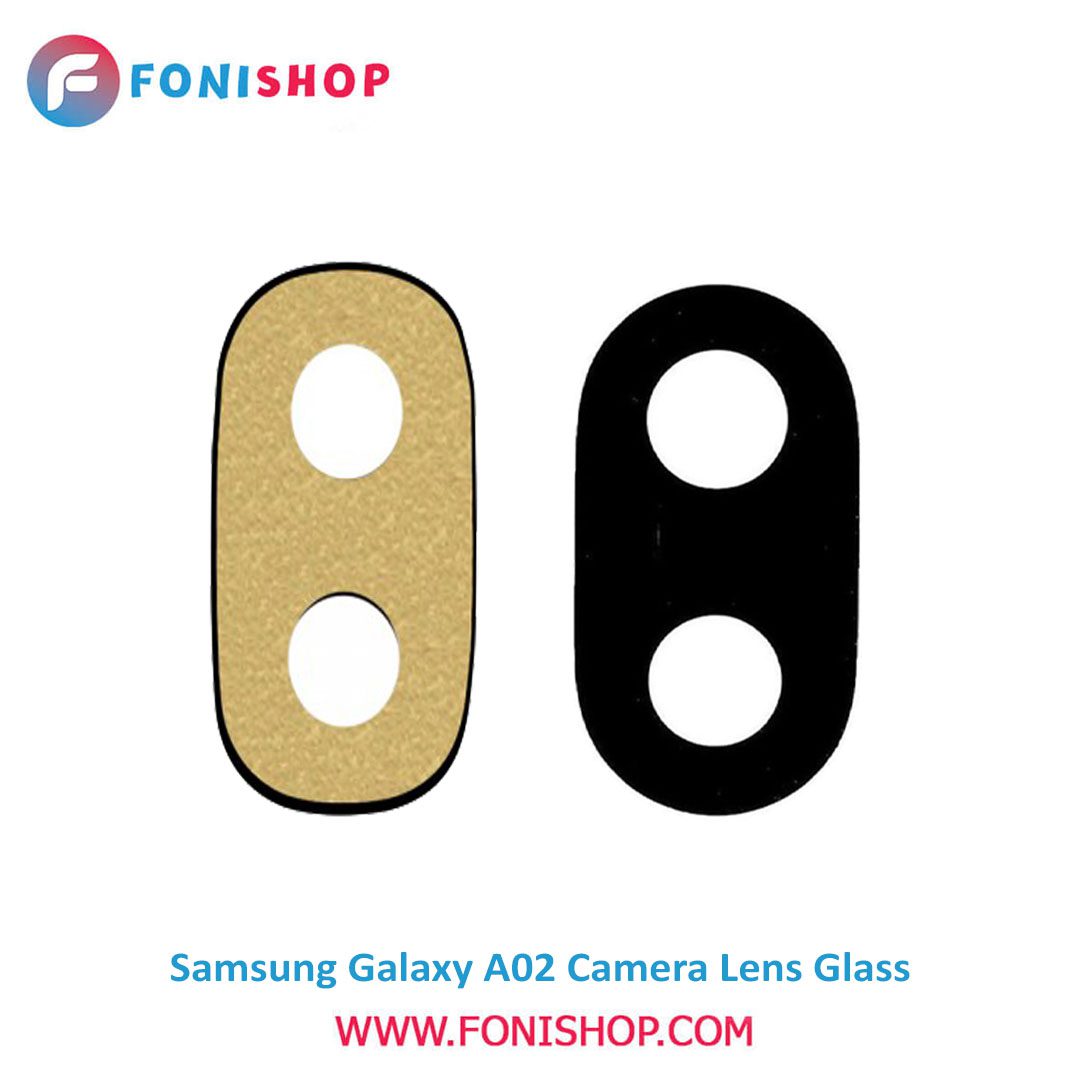 شیشه لنز دوربین گوشی سامسونگ Samsung Galaxy A02