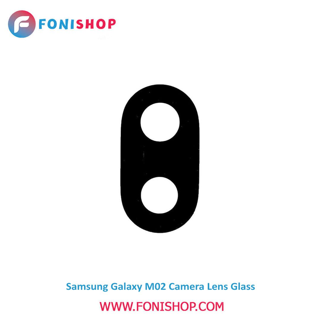شیشه لنز دوربین گوشی سامسونگ Samsung Galaxy M02