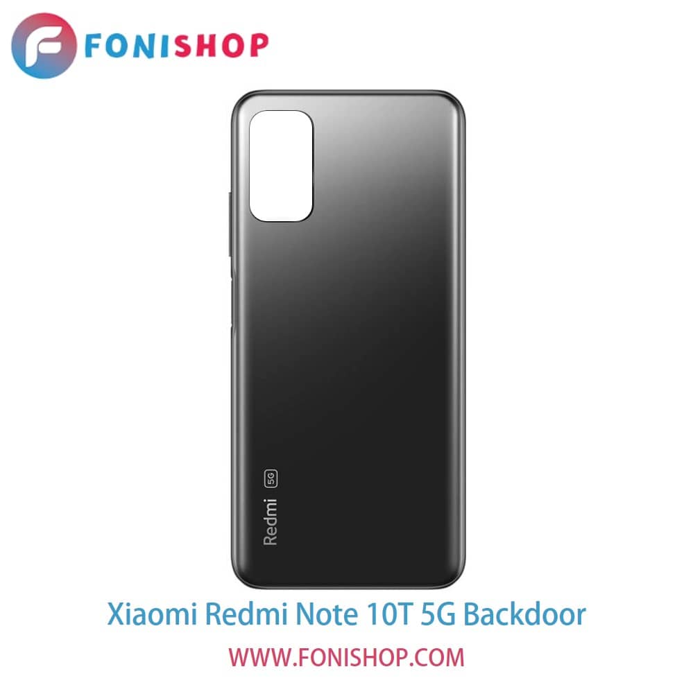 درب پشت گوشی شیائومی ردمی نوت 10تی فایوجی - Xiaomi Redmi Note 10T 5G
