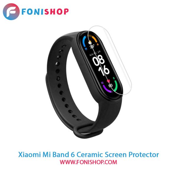 گلس سرامیکی مچ بند شیائومی Xiaomi Mi Band 6