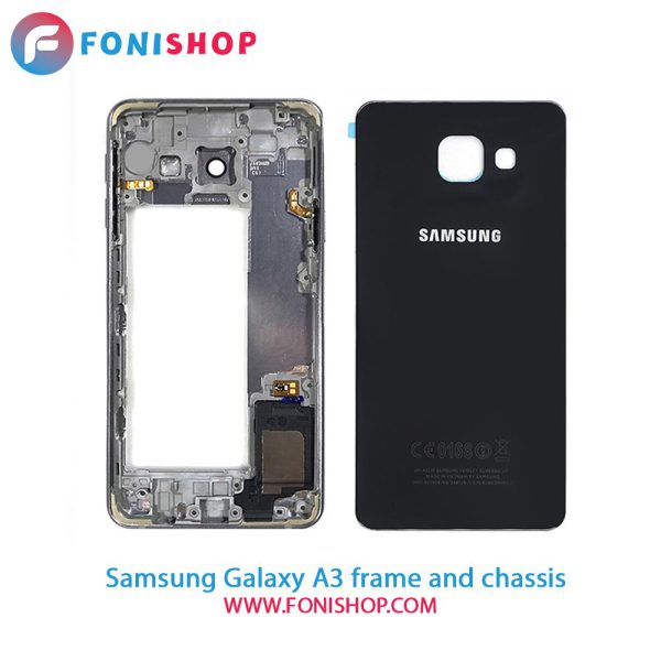 قاب و شاسی کامل سامسونگ Samsung Galaxy A3
