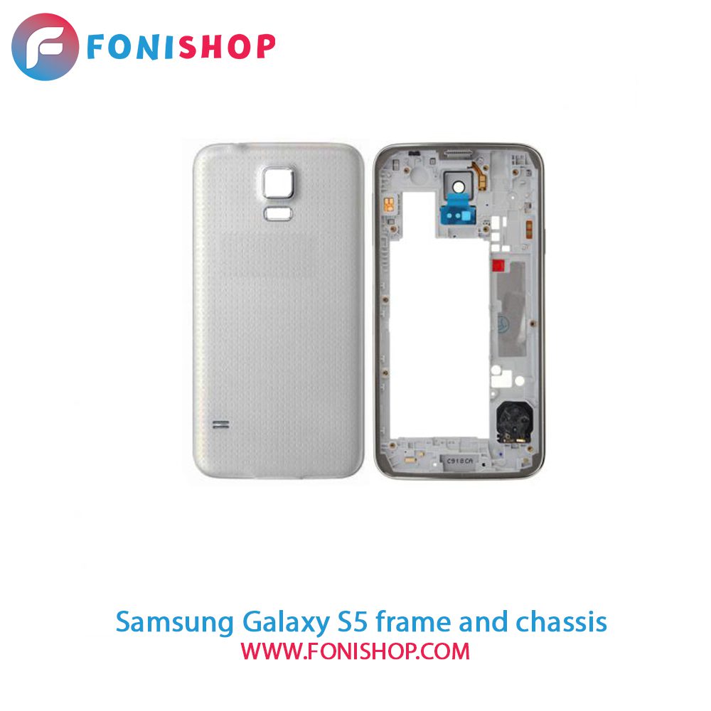 قاب و شاسی کامل سامسونگ Samsung Galaxy S5 - G900F