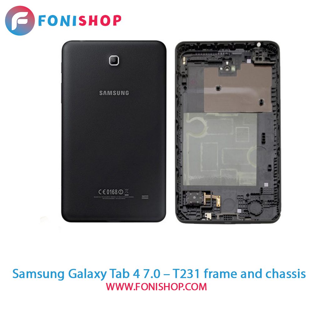 قاب و شاسی کامل تبلت سامسونگ Samsung Galaxy Tab 4 7.0 - T231