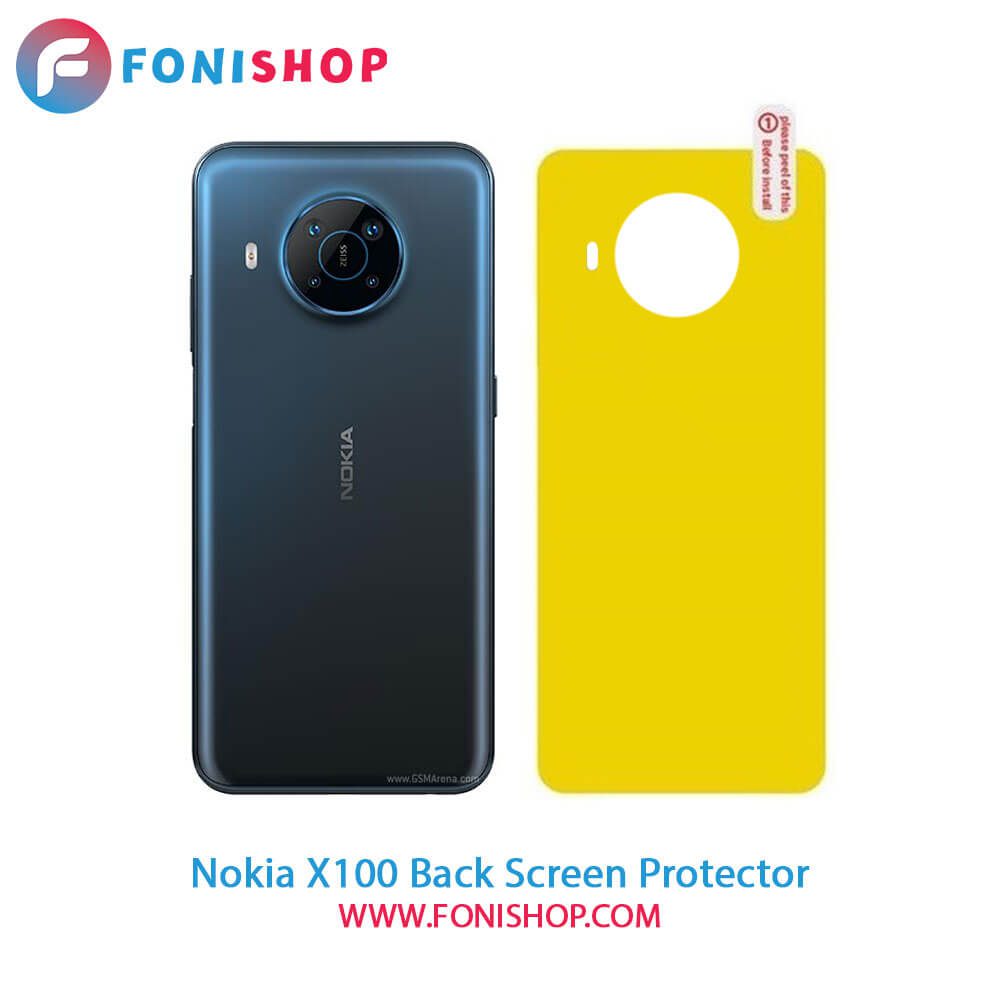 گلس برچسب محافظ پشت گوشی نوکیا Nokia X100