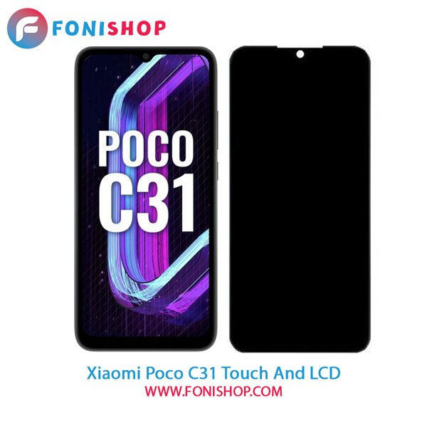تاچ ال سی دی اصلی گوشی شیائومی Xiaomi Poco C31