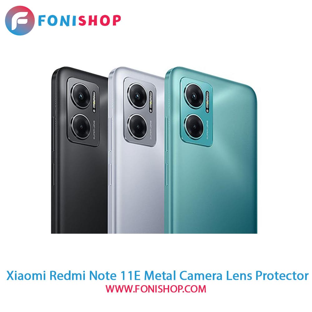 محافظ لنز فلزی دوربین شیائومی Xiaomi Redmi Note 11E