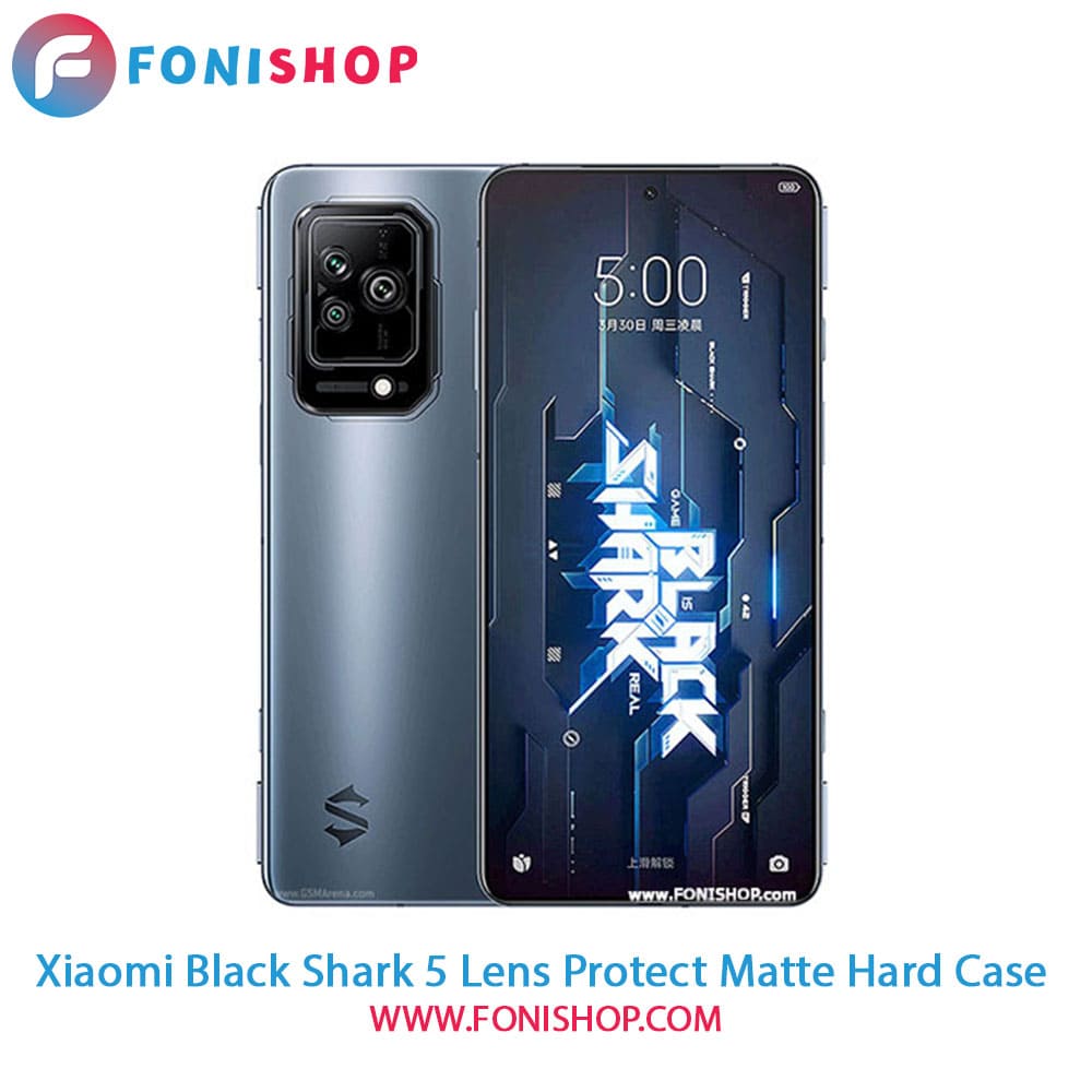 قاب ، کاور پشت مات محافظ لنزدار شیائومی Xiaomi Black Shark 5