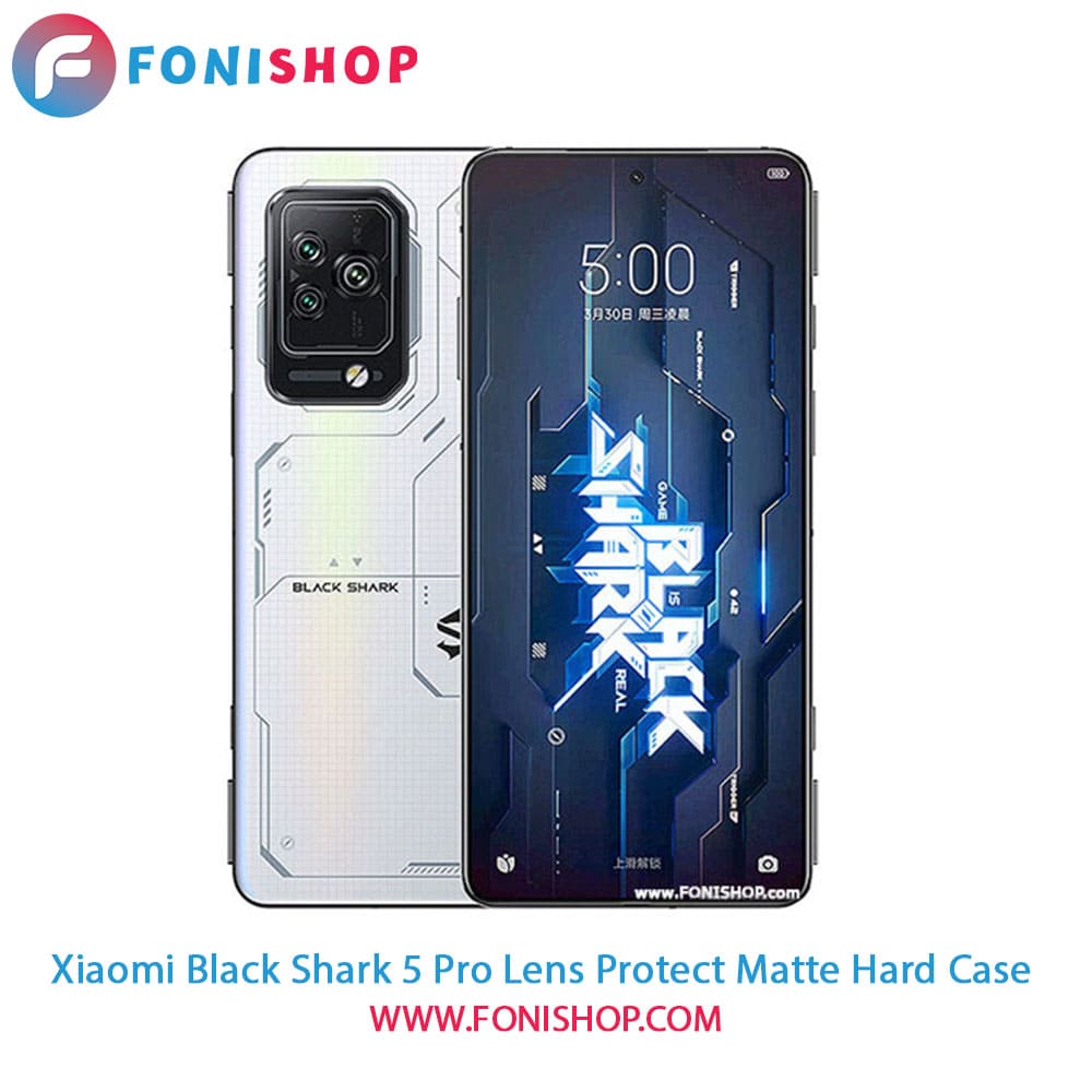 قاب ، کاور پشت مات محافظ لنزدار شیائومی Xiaomi Black Shark 5 Pro