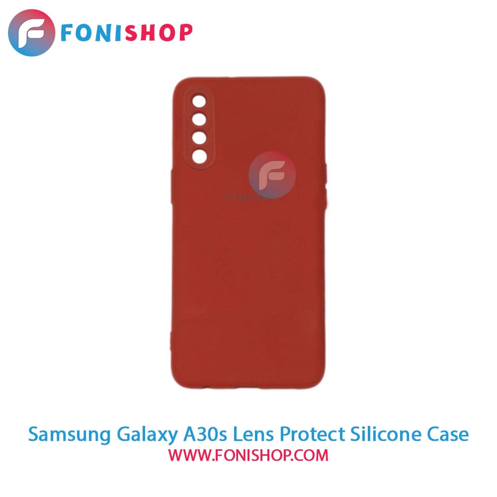 قاب سیلیکونی محافظ لنزدار گوشی سامسونگ Samsung Galaxy A30s