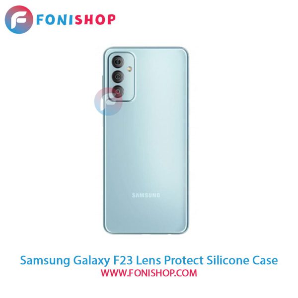 قاب سیلیکونی محافظ لنزدار گوشی سامسونگ Samsung Galaxy F23