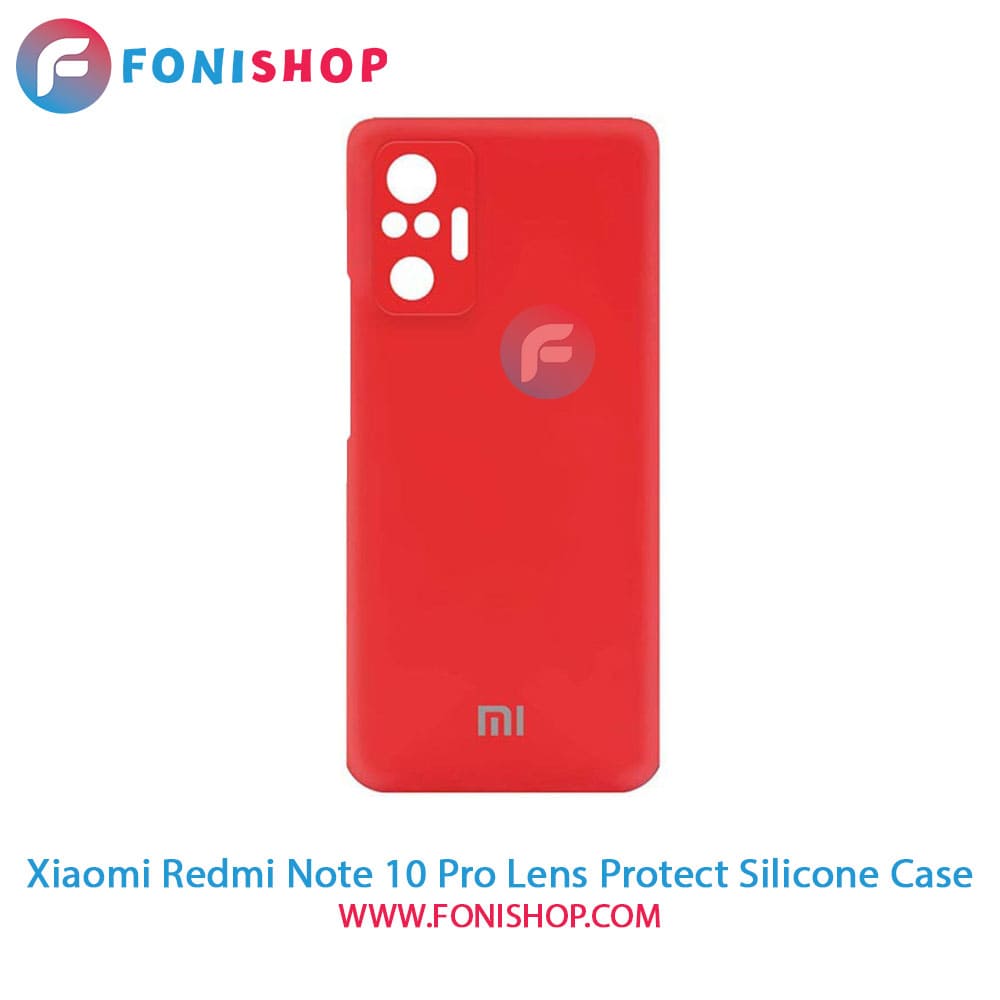 قاب سیلیکونی محافظ لنزدار گوشی شیائومی Xiaomi Redmi Note 10 Pro
