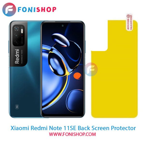 گلس برچسب محافظ پشت گوشی شیائومی Xiaomi Redmi Note 11SE