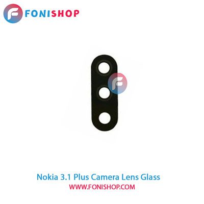 شیشه لنز دوربین گوشی نوکیا Nokia 3.1 Plus