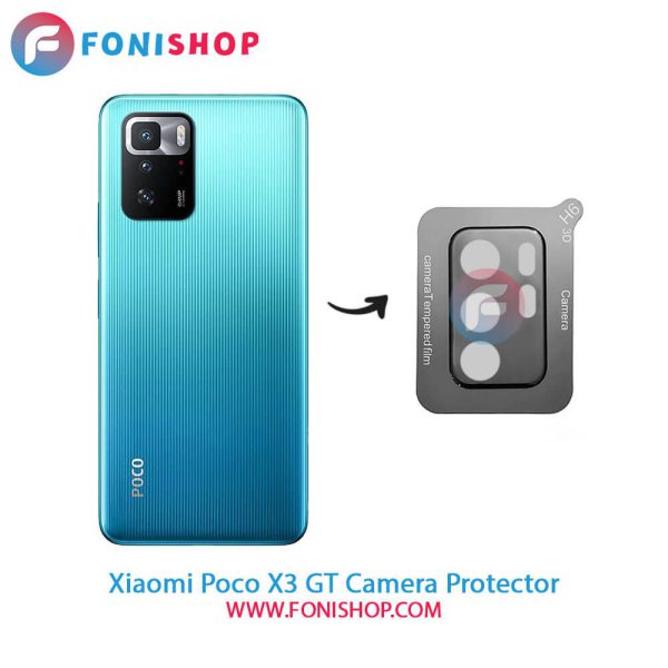 محافظ لنز شیشه ای دوربین شیائومی Xiaomi Poco X3 GT