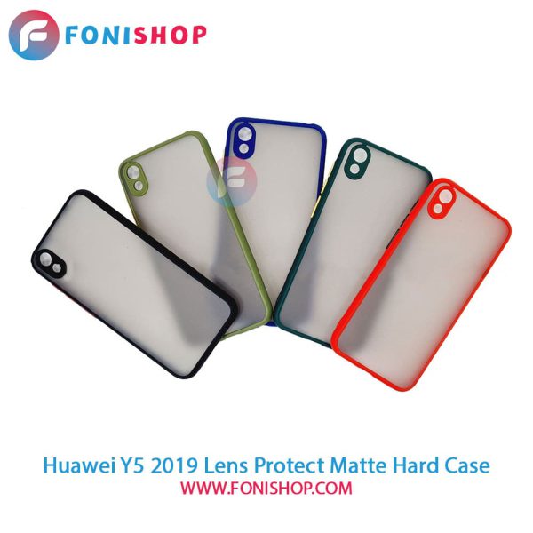 قاب ، کاور پشت مات محافظ لنزدار هواوی Huawei Y5 2019