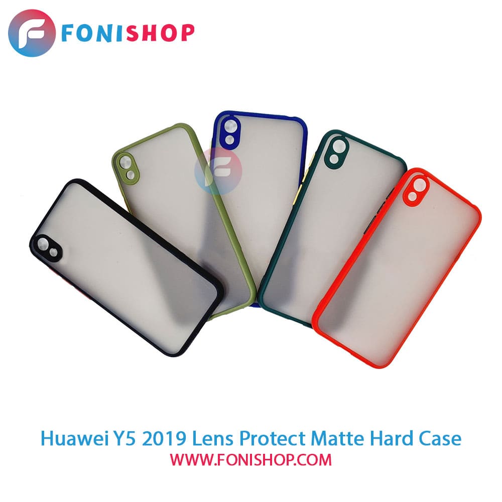 قاب ، کاور پشت مات محافظ لنزدار هواوی Huawei Y5 2019