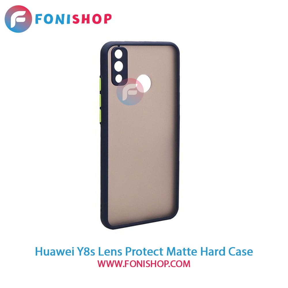 قاب ، کاور پشت مات محافظ لنزدار هواوی Huawei Y8s