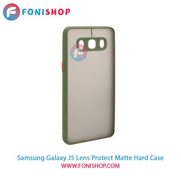 قاب ، کاور پشت مات محافظ لنزدار سامسونگ Samsung Galaxy J5 2016