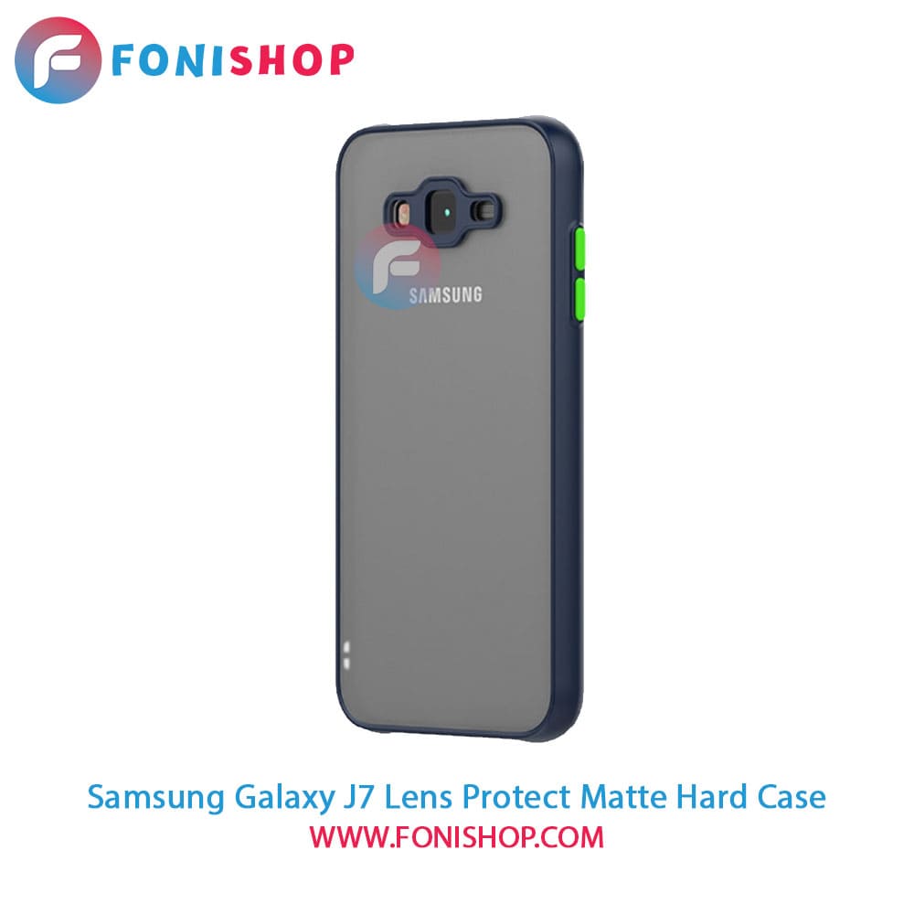 قاب ، کاور پشت مات محافظ لنزدار سامسونگ Samsung Galaxy J7 2016