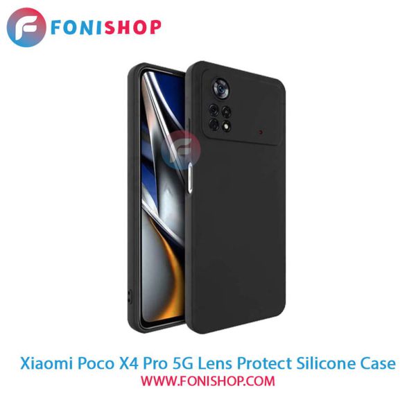 قاب سیلیکونی محافظ لنزدار گوشی شیائومی Xiaomi Poco X4 Pro 5G