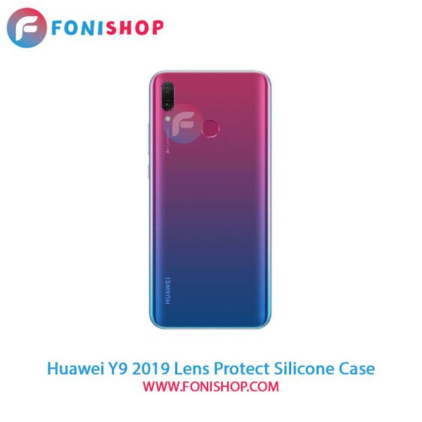 قاب سیلیکونی Huawei Y9 2019 محافظ لنزدار