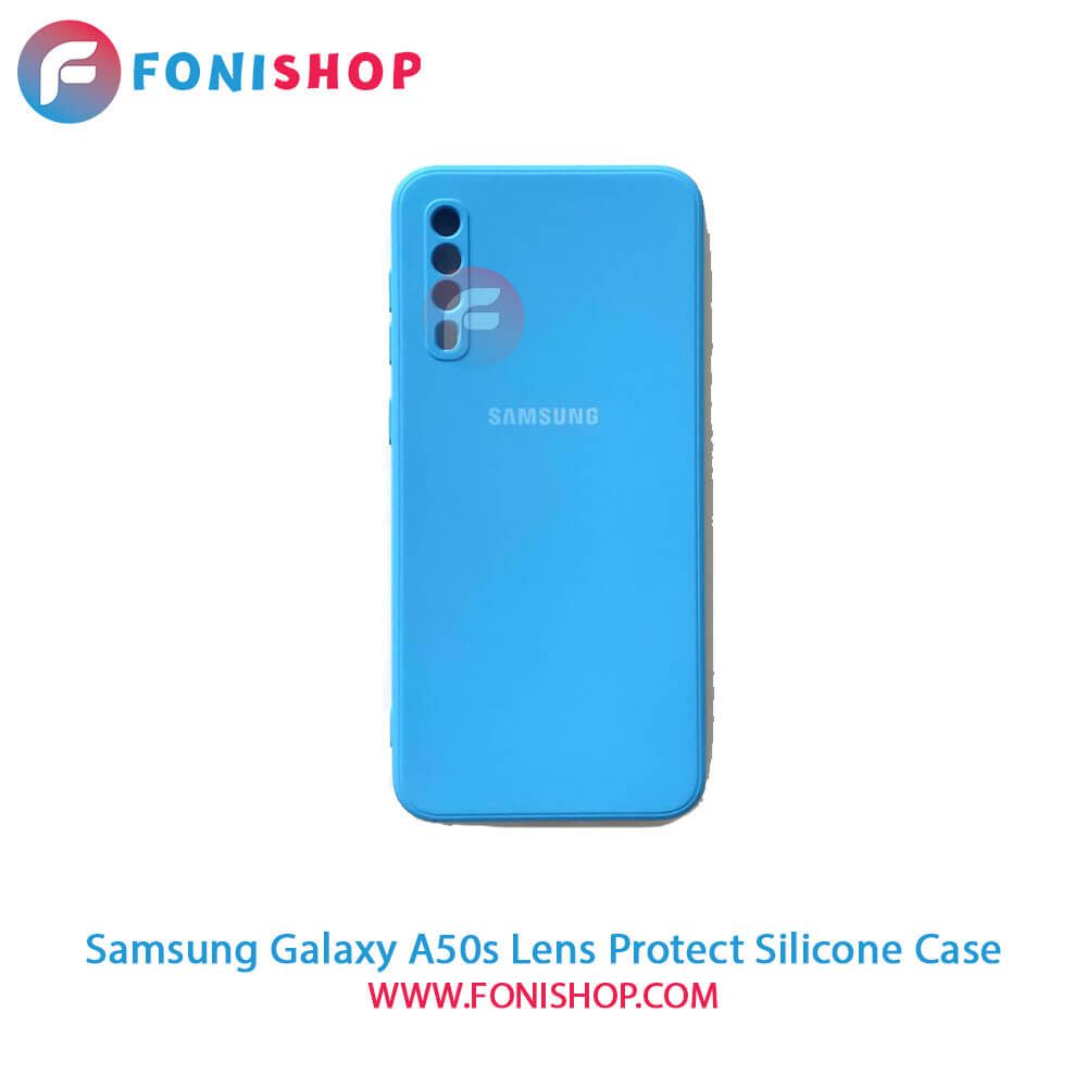 قاب سیلیکونی Samsung Galaxy A50s محافظ لنزدار (قیمت خرید) - فونی شاپ