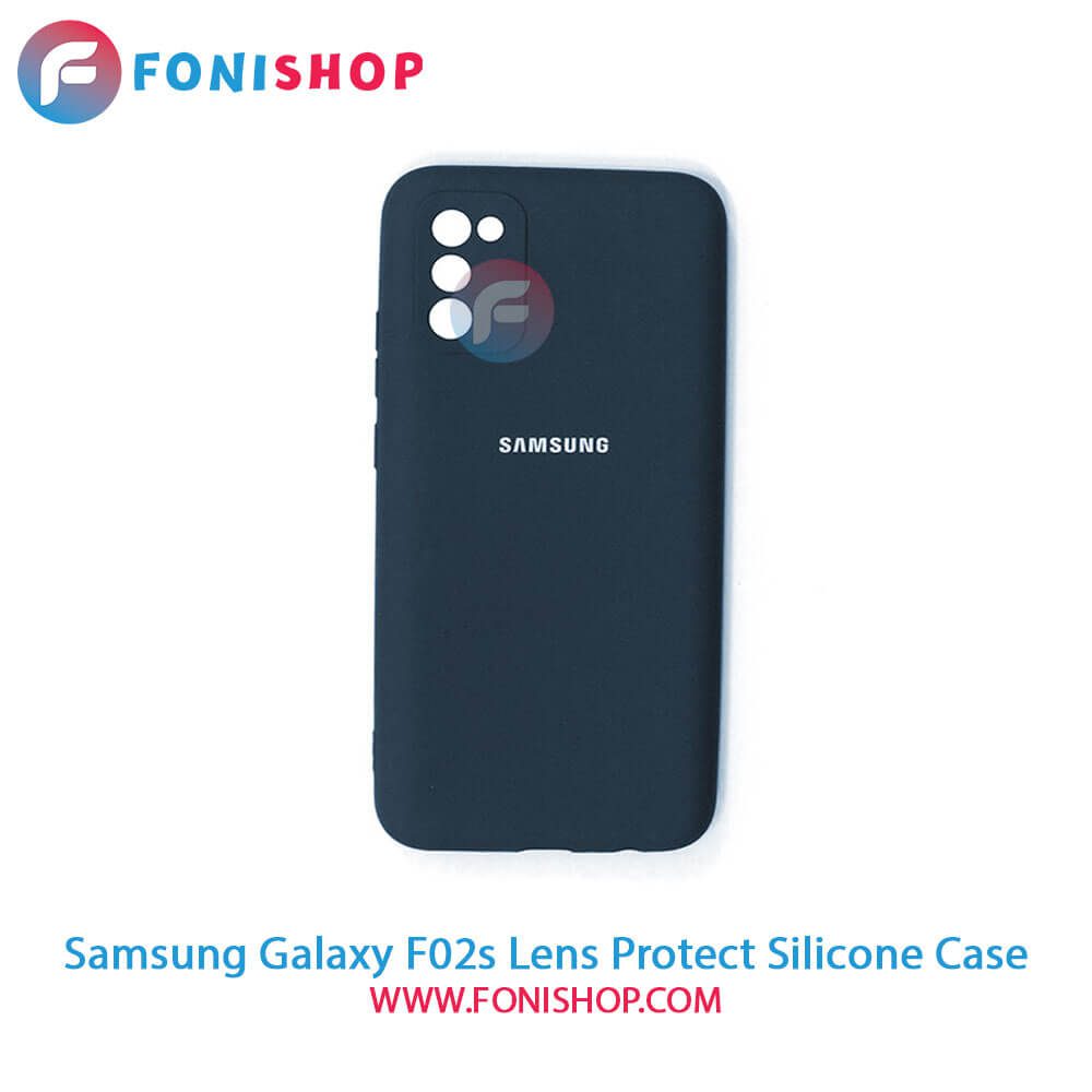قاب سیلیکونی Samsung Galaxy F02s محافظ لنزدار