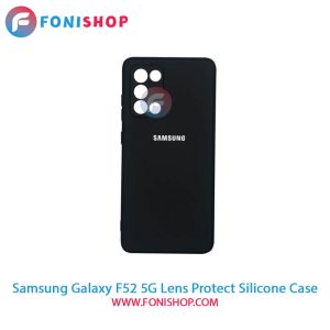 قاب سیلیکونی Samsung Galaxy F52 5G محافظ لنزدار