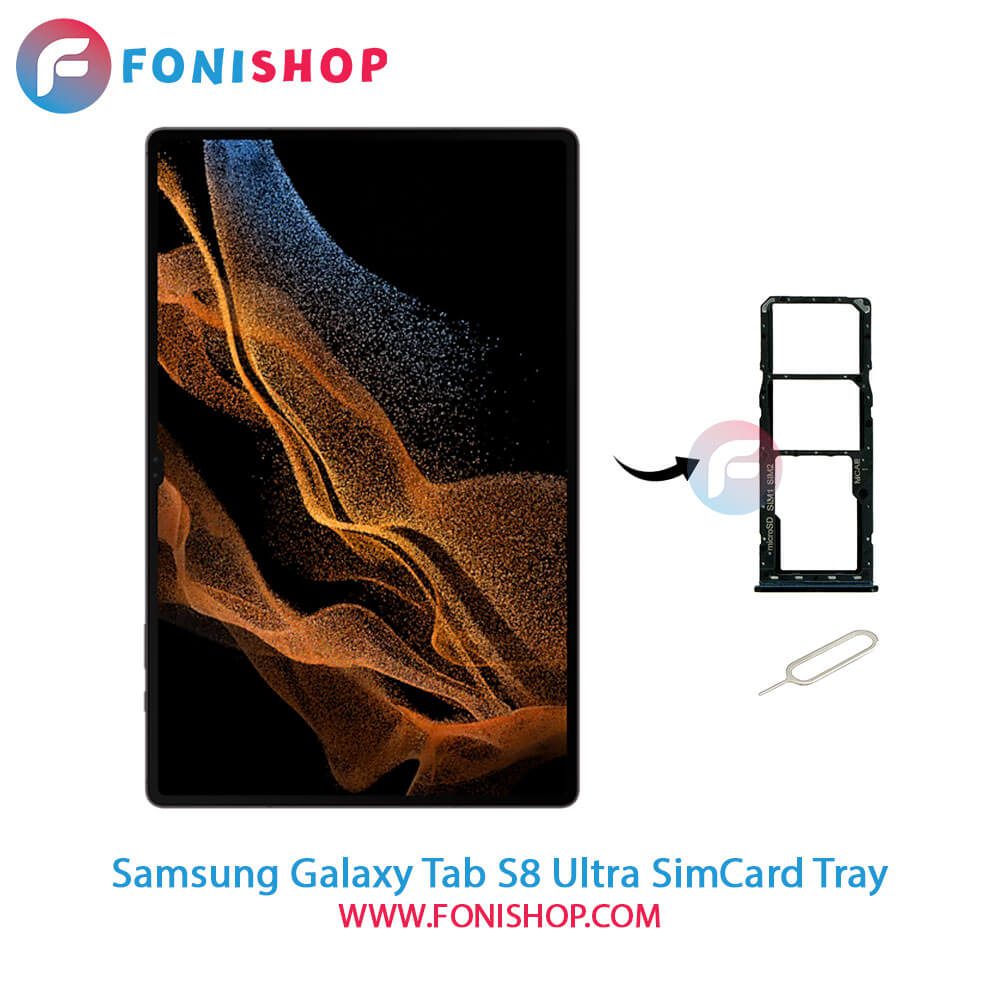 خشاب سیم کارت Samsung Galaxy Tab S8 Ultra اصلی