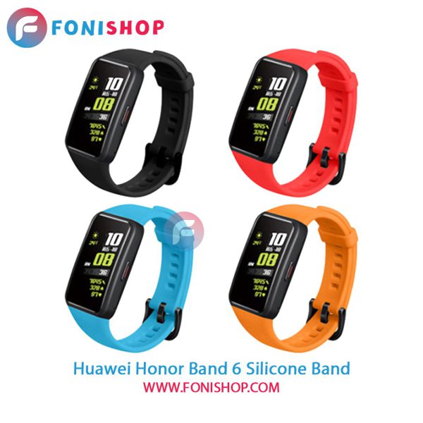 بند سیلیکونی Honor Band 6
