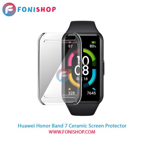 گلس سرامیکی ساعت هوشمند Honor Band 7
