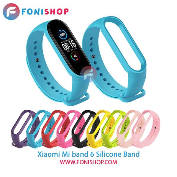 بند سیلیکونی Xiaomi Mi band 6