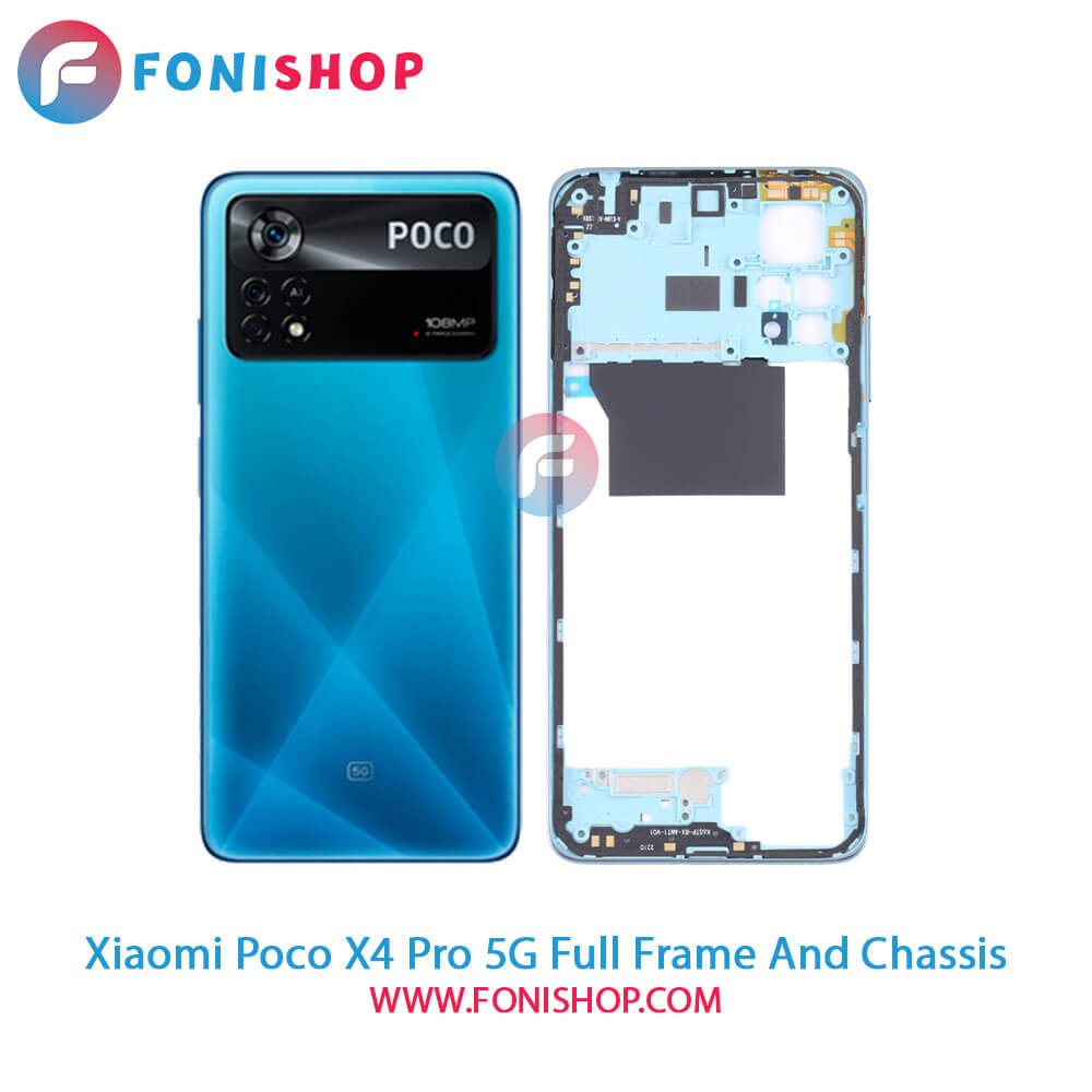 قاب و شاسی Xiaomi Poco X4 Pro 5G