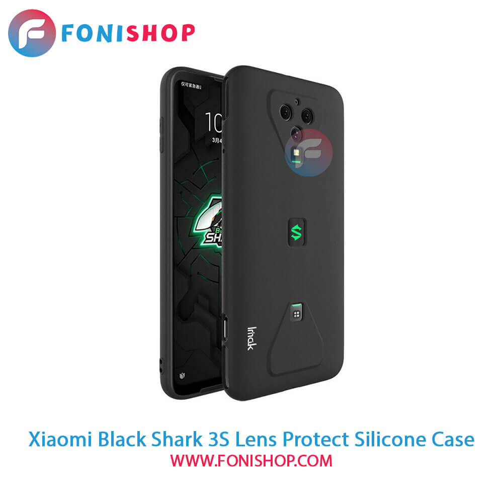 قاب سیلیکونی Xiaomi Black Shark 3S - محافظ لنزدار
