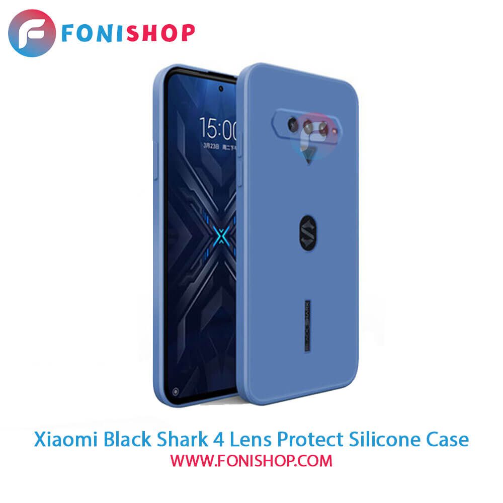 قاب سیلیکونی Xiaomi Black Shark 4 - محافظ لنزدار
