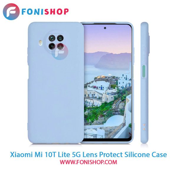 قاب سیلیکونی Xiaomi Mi 10T Lite 5G - محافظ لنزدار